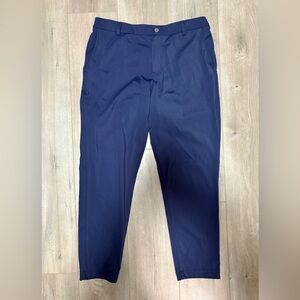 Redvanly Pull On Golf Pants Men's Large Navy Stretch Performance Casual